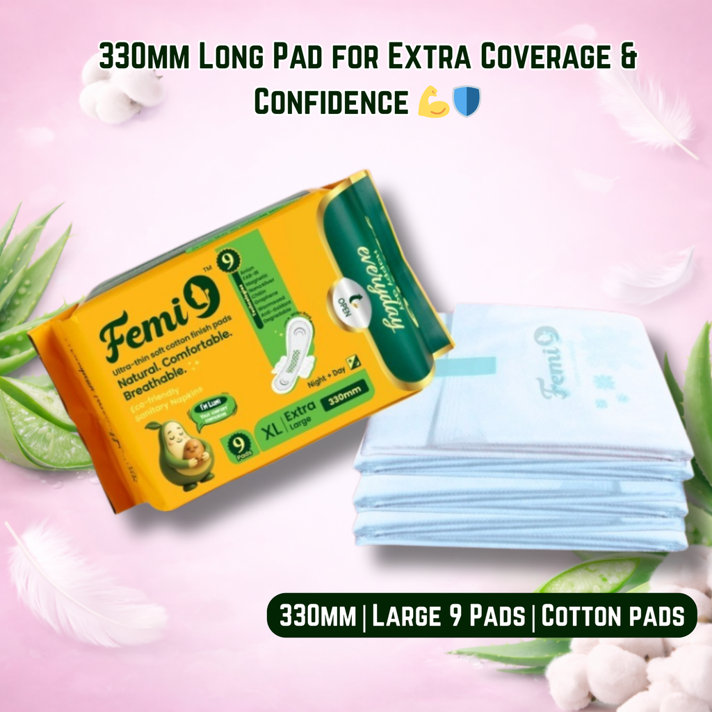 🌿Femi9 Heavy Flow Pads – 330mm Double Wings (copy)